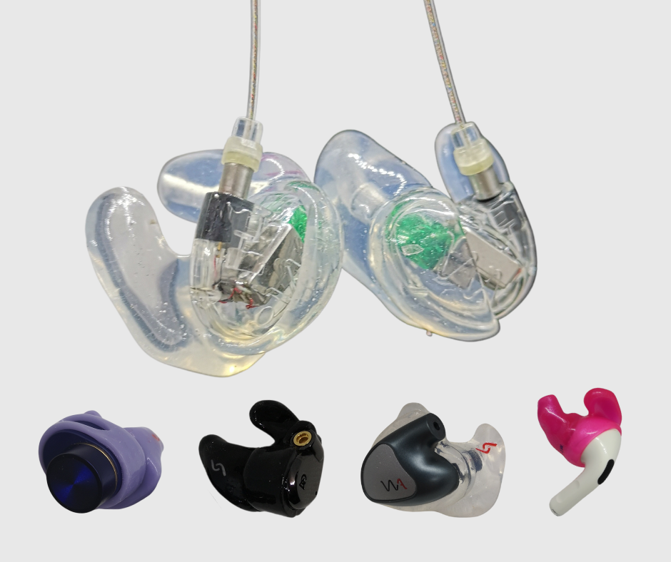Custom tips available for over 100 different earphones